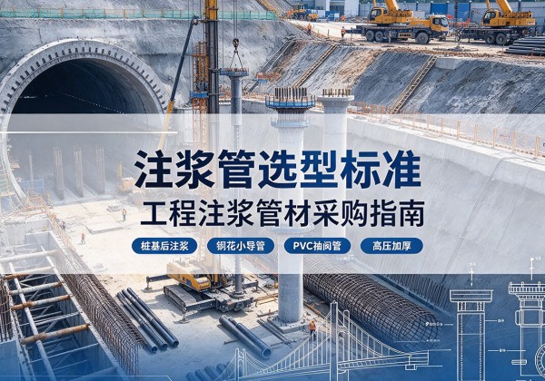 安次注浆管选型标准