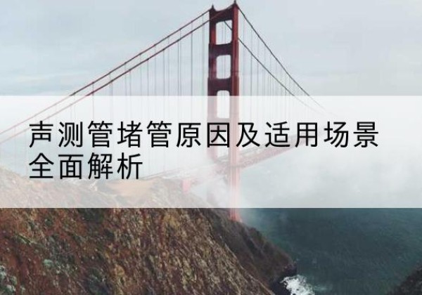 安次声测管堵管的主要原因有哪些？-声测管堵管原因及适用场景全面解析